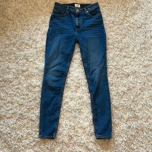 Hudson Blair Super Skinny Jeans Medium Dark Wash size 27